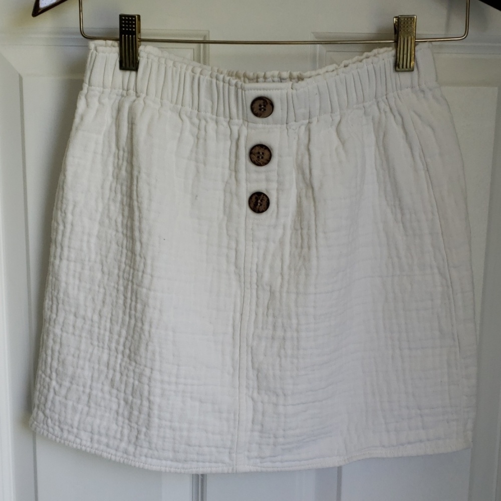 Summer elastic waste skirt